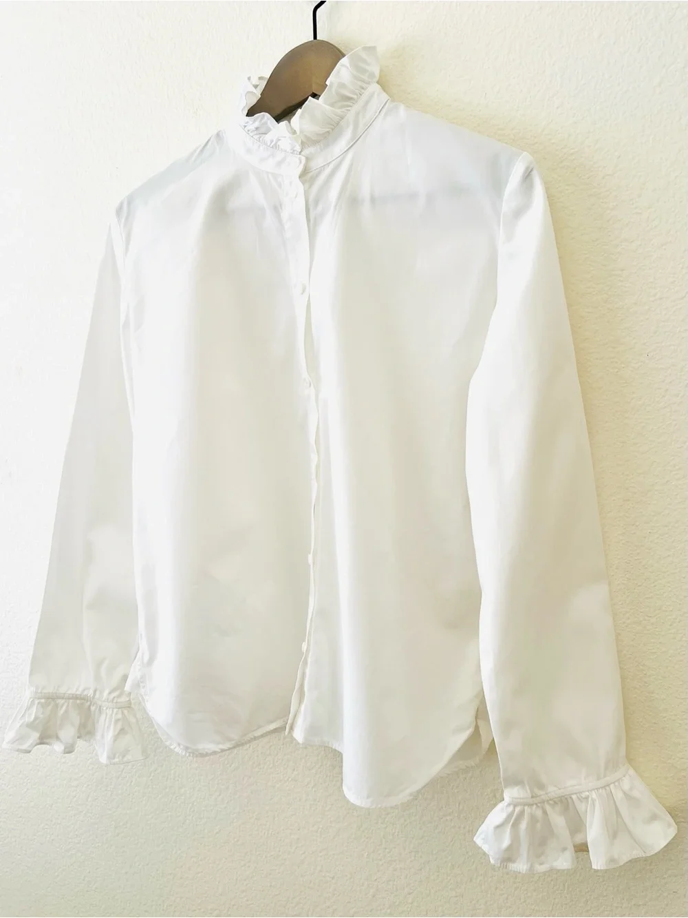 Sezane ERINE SHIRT Size: US4/EU36 Color: Ecru